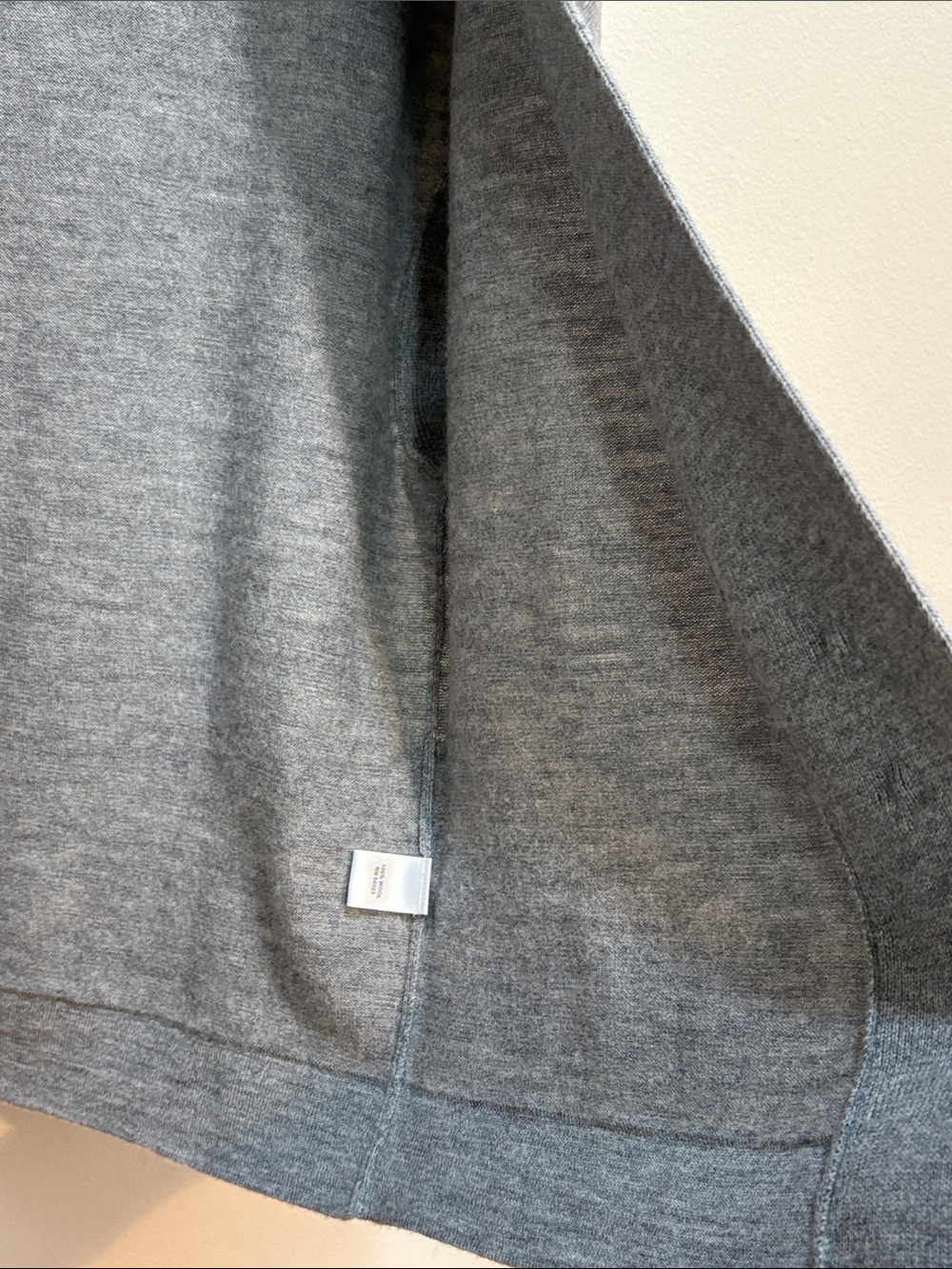 Banana Republic Heather Gray Short-Sleeve Open Front Cardigan - Picture 12 of 15